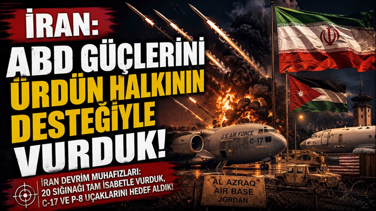 İran: ABD güçlerini Ürdün halkının desteğiyle vurduk