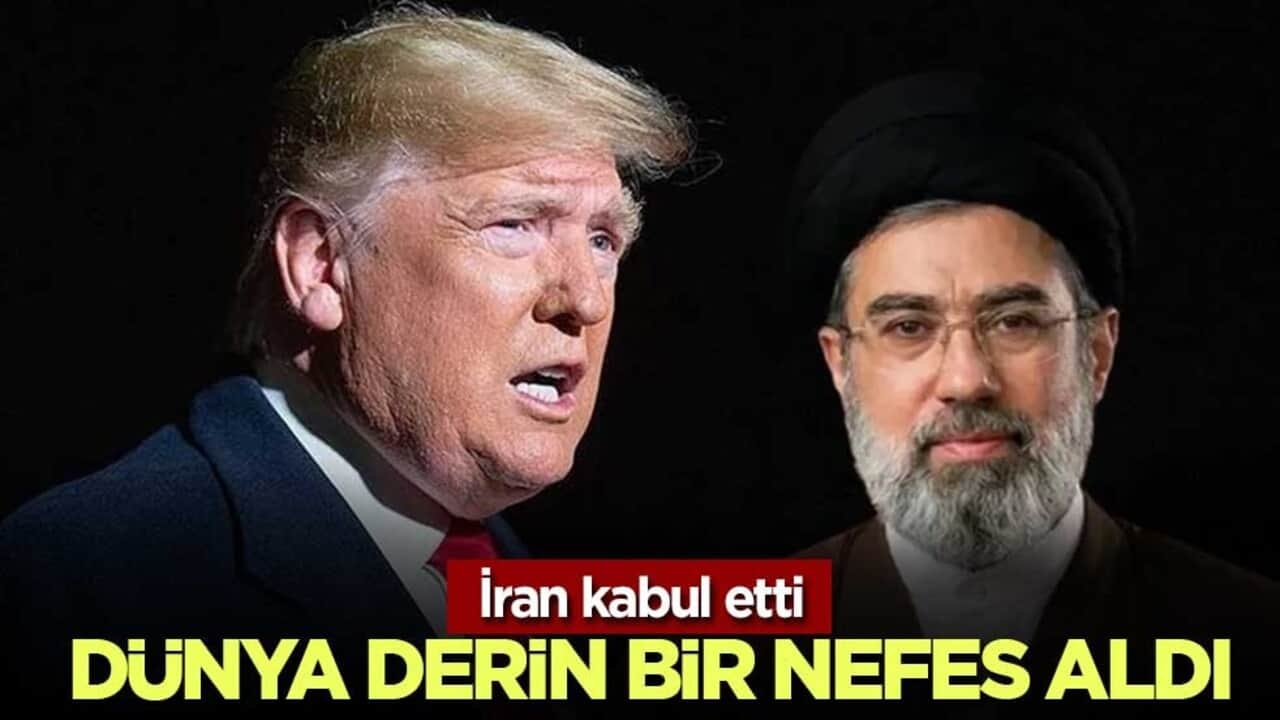 İran ateşkesi kabul etti! Savaşın sonu yaklaşıyor