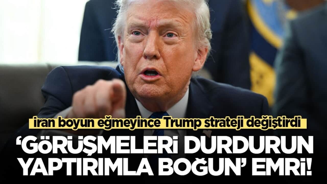 İran boyun eğmeyince Trump strateji değiştirdi: ‘Görüşmeleri durdurun yaptırımla boğun’ emri