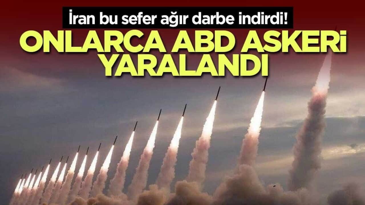 İran bu sefer ağır darbe indirdi! Onlarca ABD askeri yaralandı