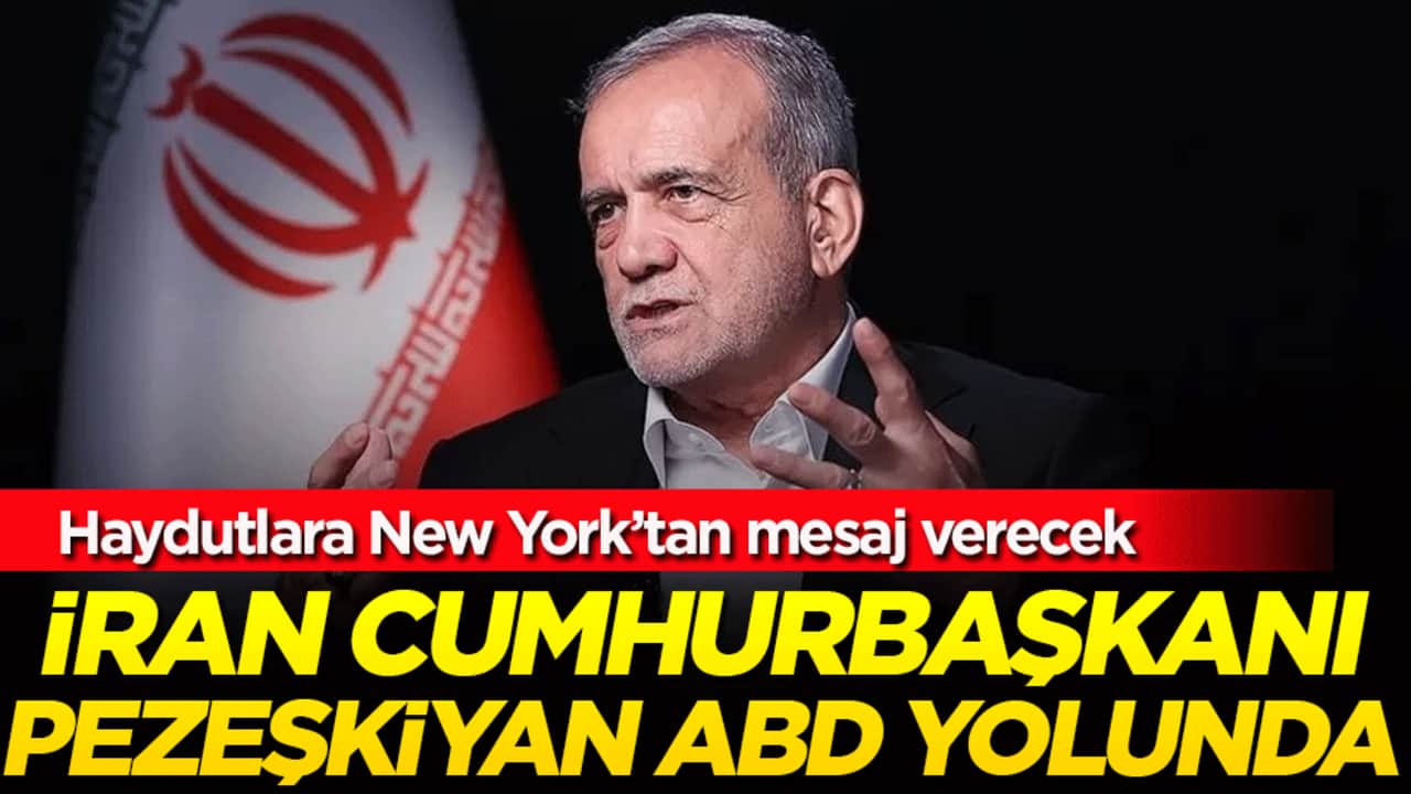 İran Cumhurbaşkanı Pezeşkiyan ABD yolunda! Haydutlara New York’tan mesaj verecek!
