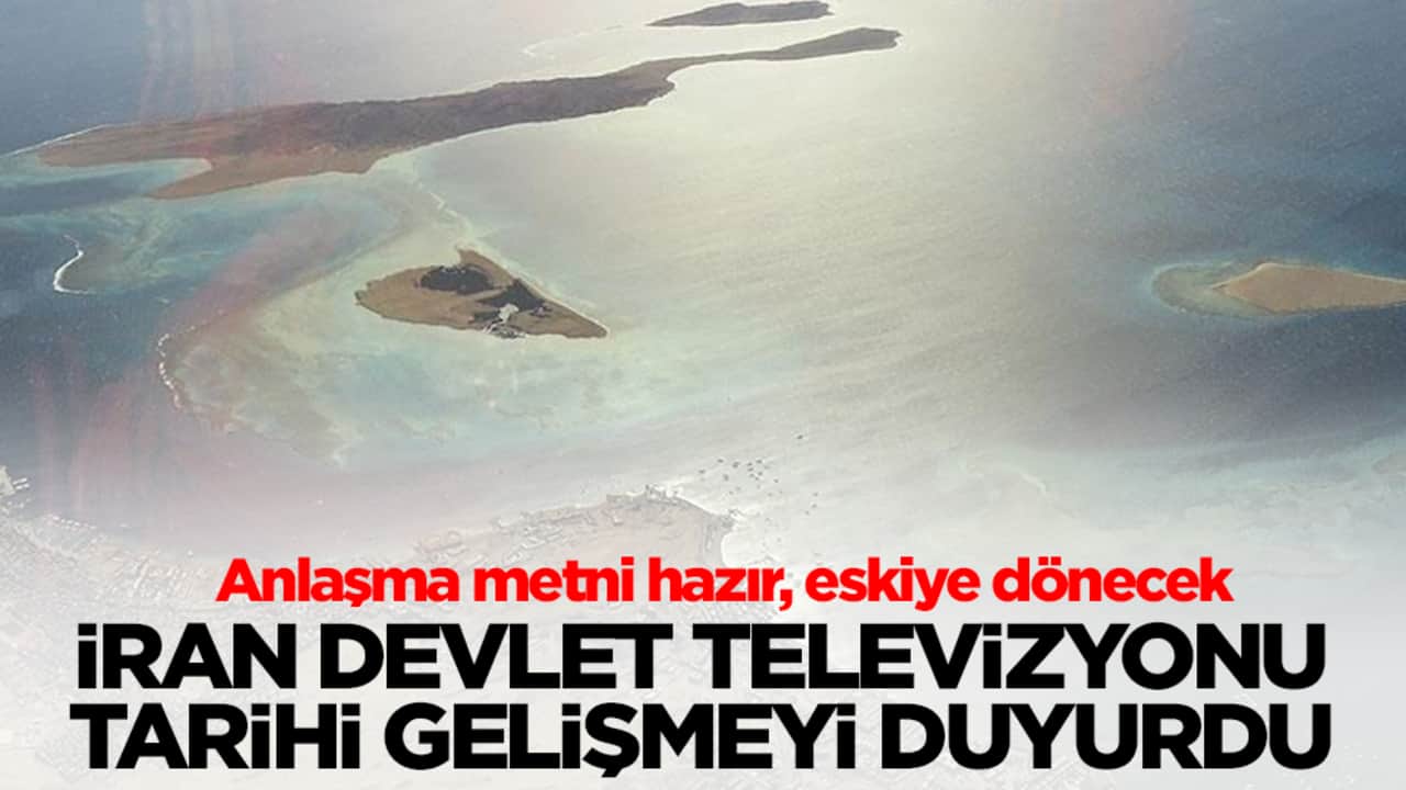 İran Devlet Televizyonu tarihi gelişmeyi az önce dünyaya duyurdu