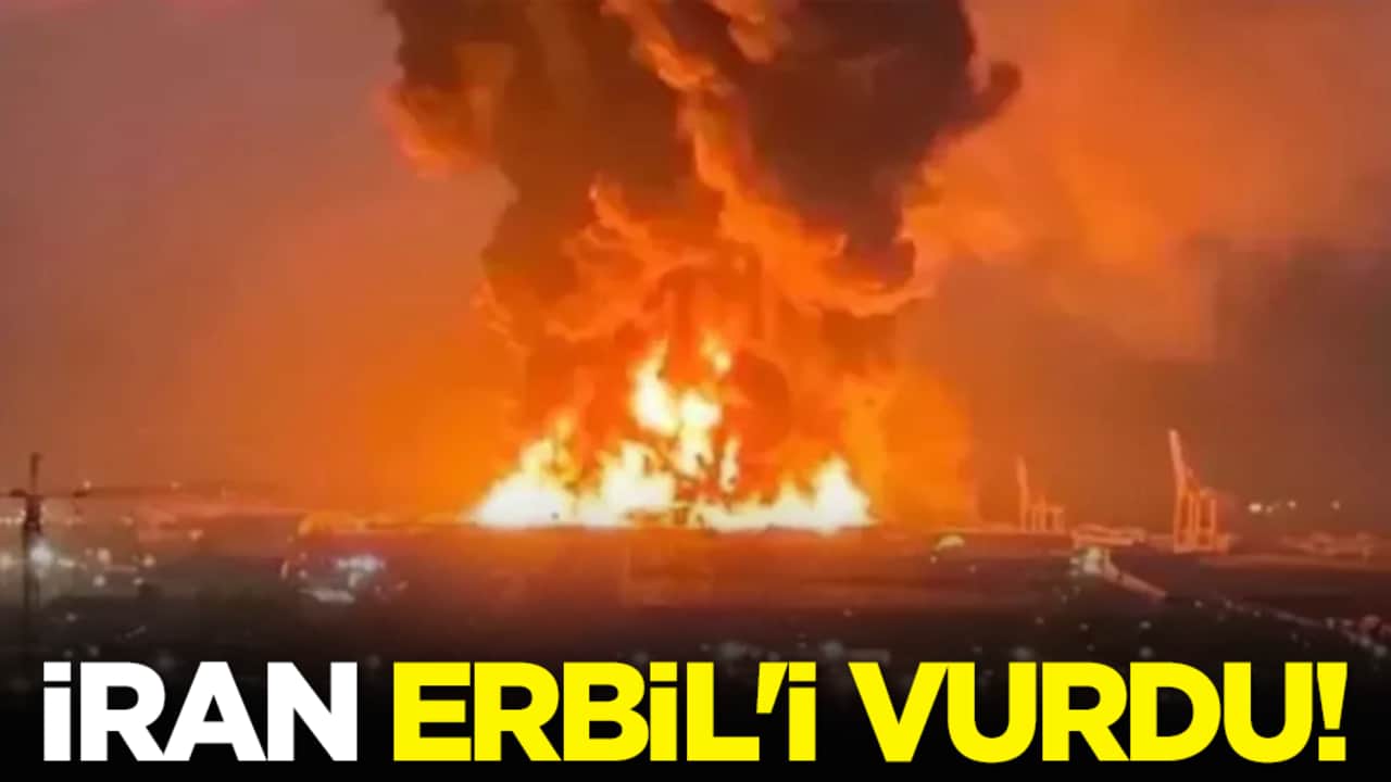 İran Erbil'i vurdu!