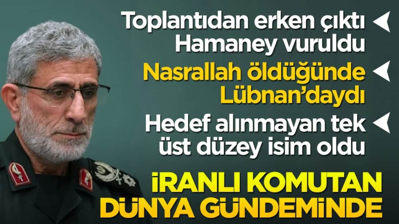İran Kudüs Gücü Komutanı’na ajanlık suçlaması… Toplantıdan çıktı, saldırı oldu