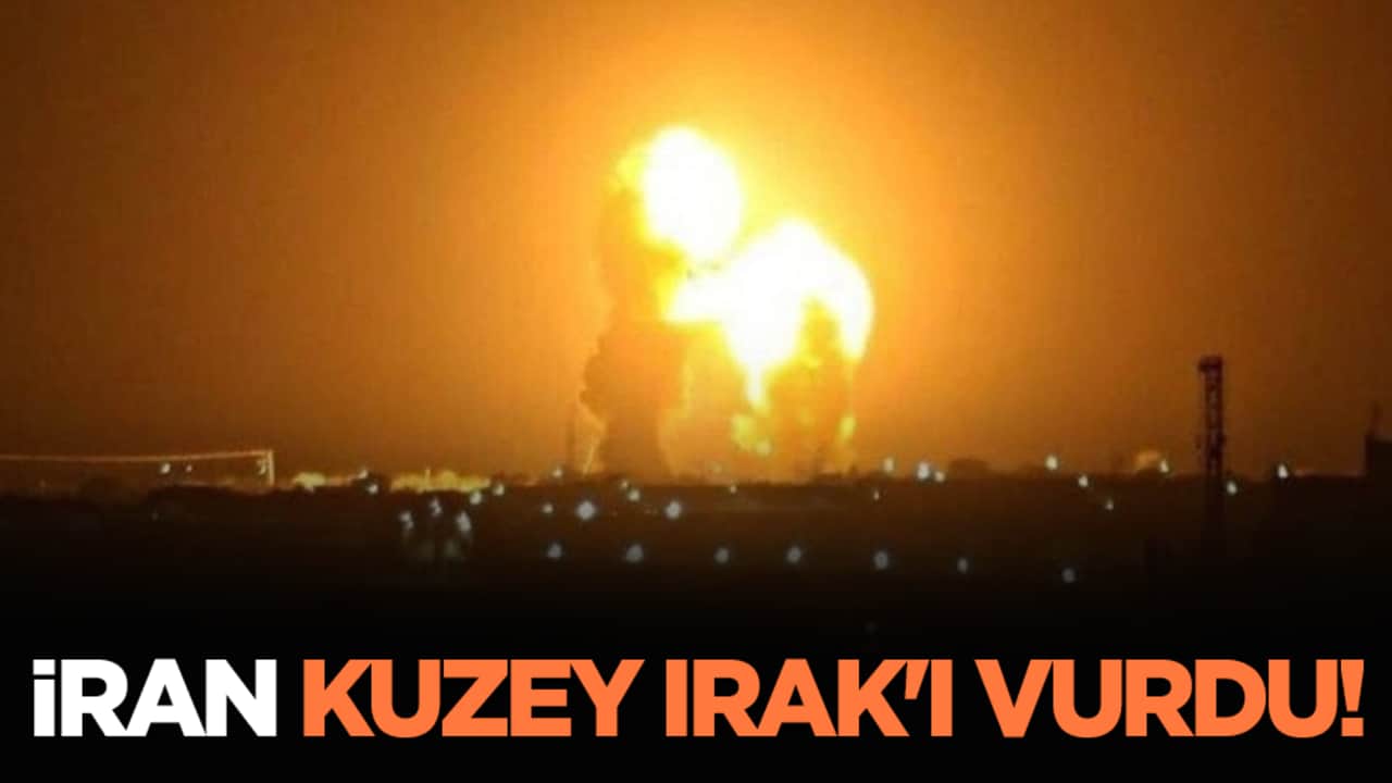 İran, Kuzey Irak'ı vurdu!