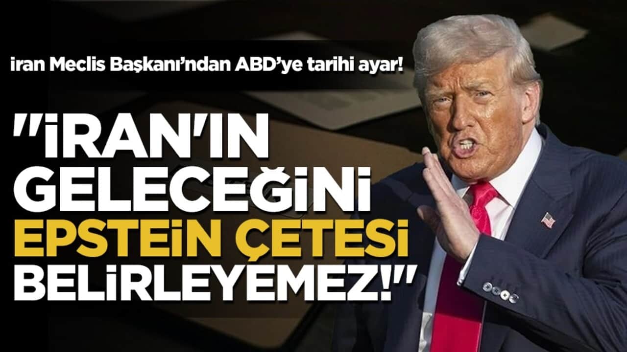 İran Meclis Başkanı Galibaf: "Geleceğimizi Epstein çetesi değil, milletimiz belirler"