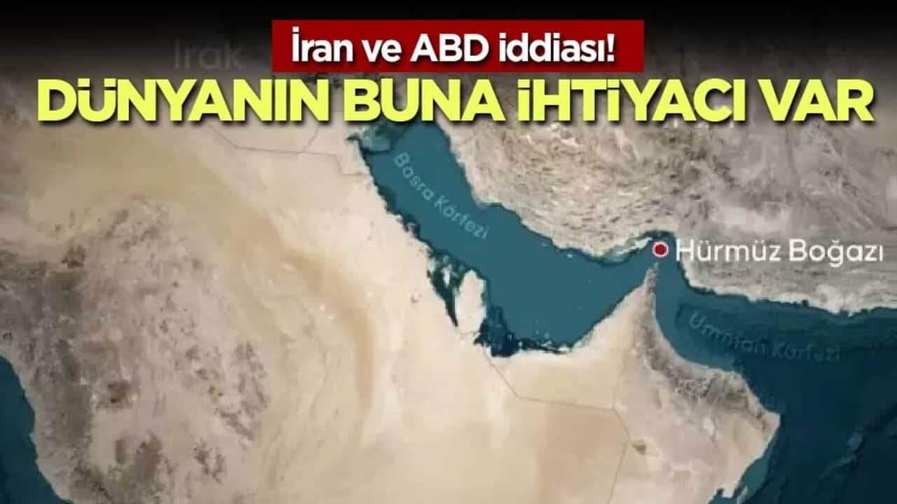 İran ve ABD iddiası! Dünyanın buna ihtiyacı var