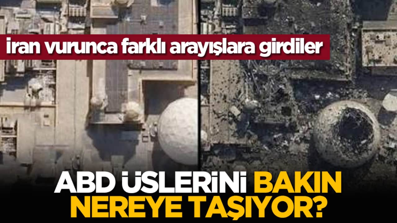 İran vurunca farklı arayışlara girdiler: ABD üslerini bakın nereye taşıyor?