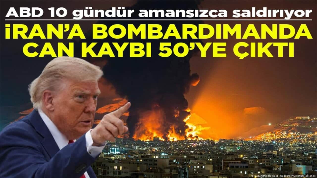 İran'a bombardımanda can kaybı 50'ye çıktı