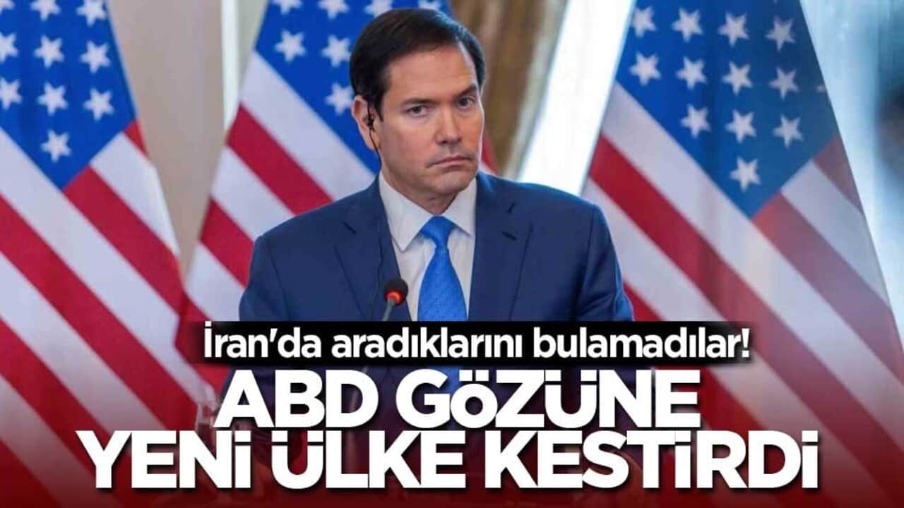 İran'da aradıklarını bulamadılar! ABD gözüne yeni ülke kestirdi