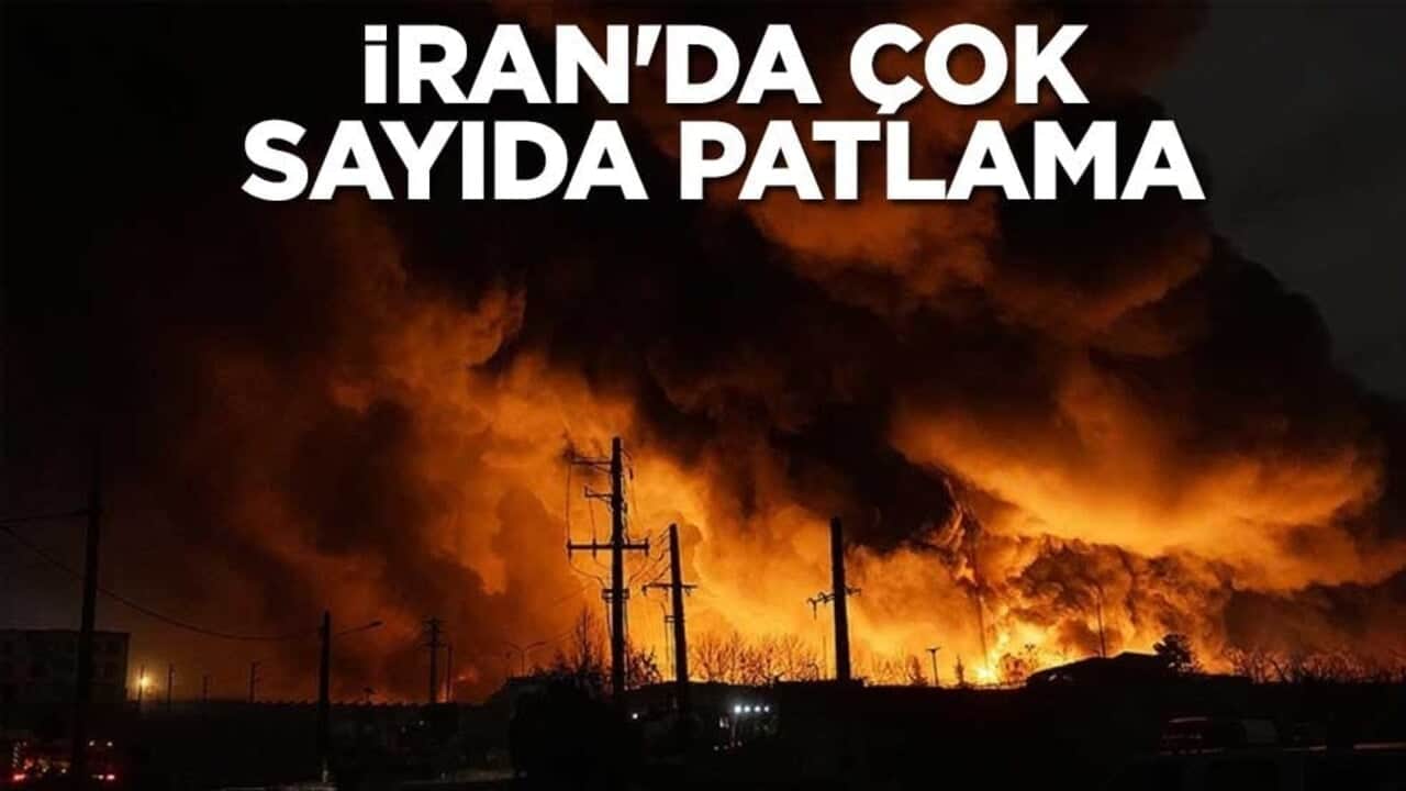 İran'da sıcak saatler! Çok sayıda patlama