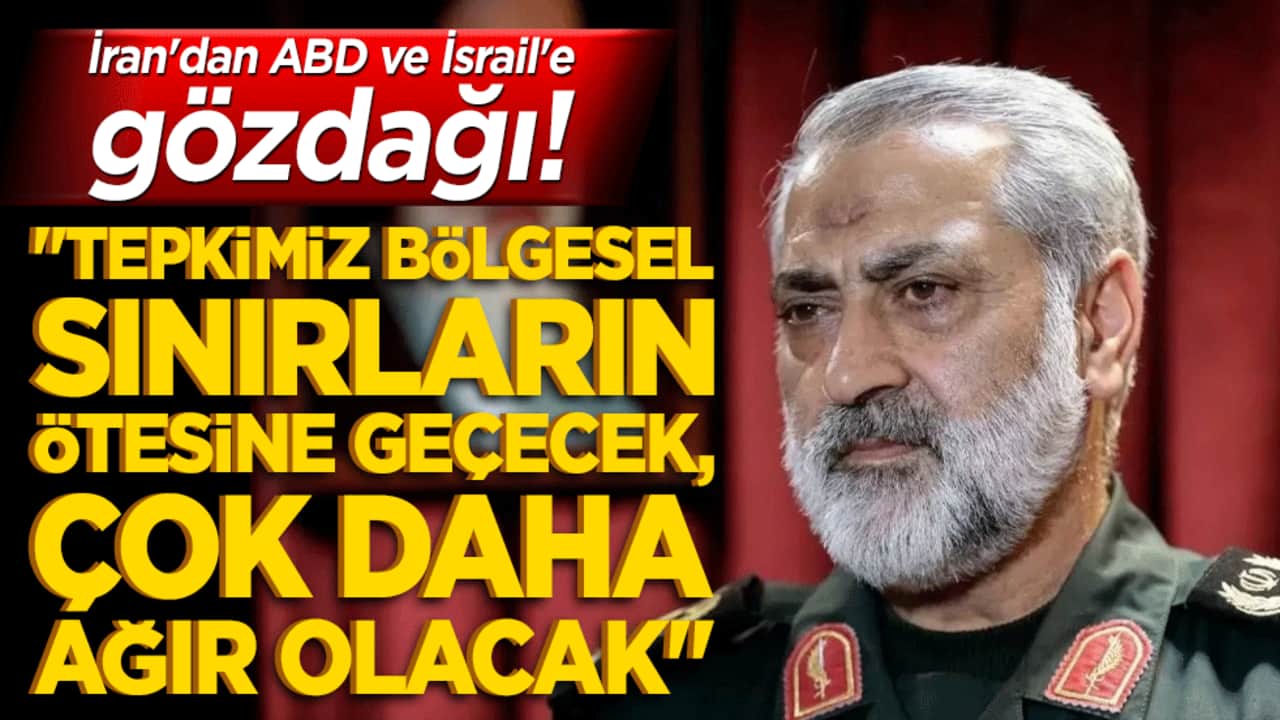 İran'dan ABD ve İsrail'e gözdağı! "Tepkimiz bölgesel sınırların ötesine geçecek, çok daha ağır olacak!"