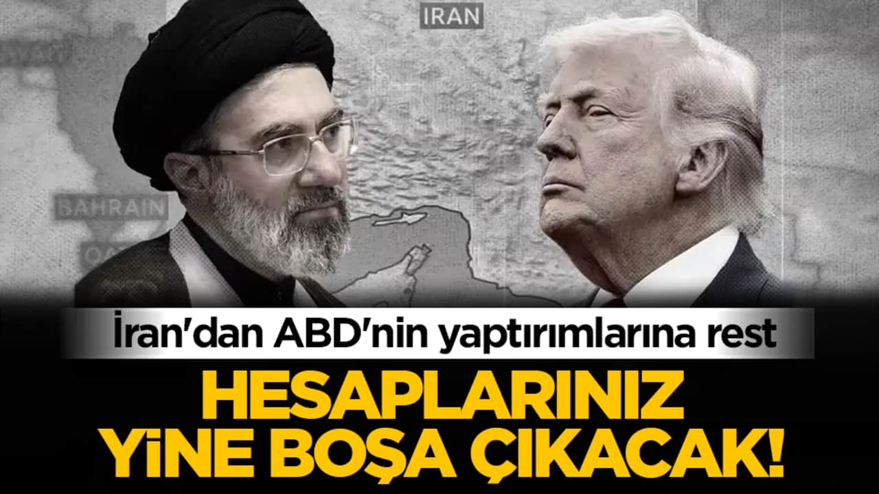 İran'dan ABD'nin yaptırımlarına rest: Hesaplarınız yine boşa çıkacak