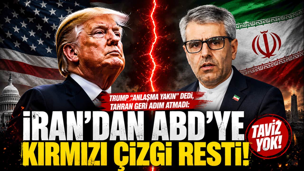 İran'dan ABD'ye net mesaj: Kırmızı çizgilerimizden taviz vermeyiz