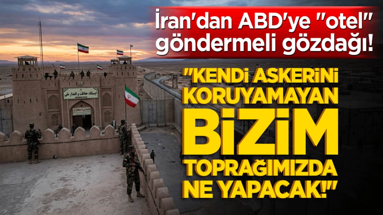 İran'dan ABD'ye "otel" göndermeli gözdağı! Kalibaf: "Kendi askerini koruyamayan bizim toprağımızda ne yapacak!"