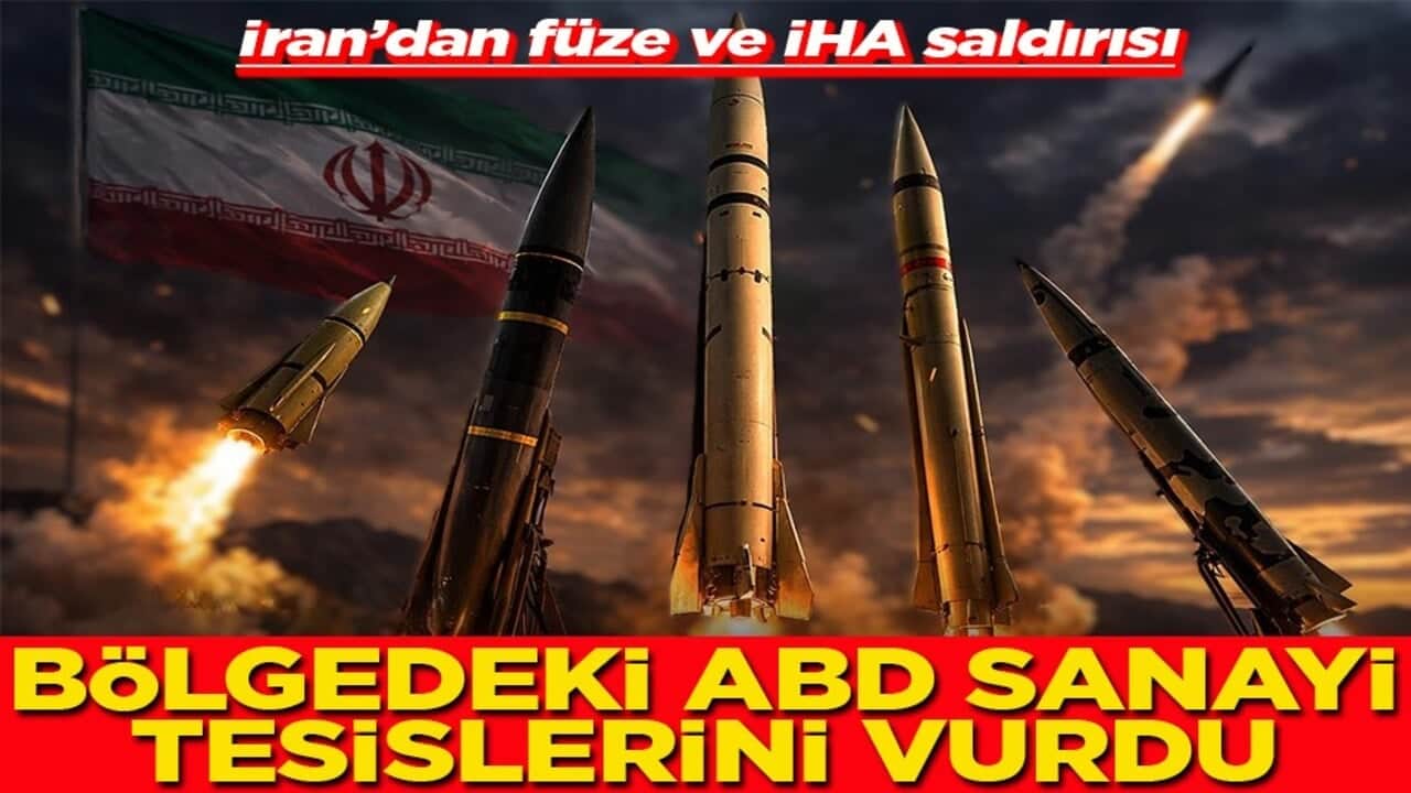 İran’dan füze ve İHA saldırısı Bölgedeki ABD sanayi tesislerini vurdu