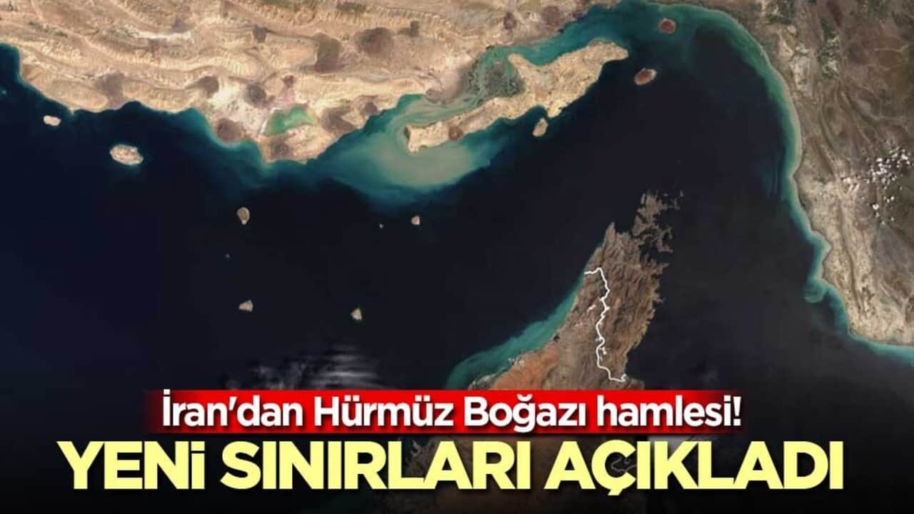 İran'dan Hürmüz Boğazı hamlesi! Yeni sınırları açıkladı