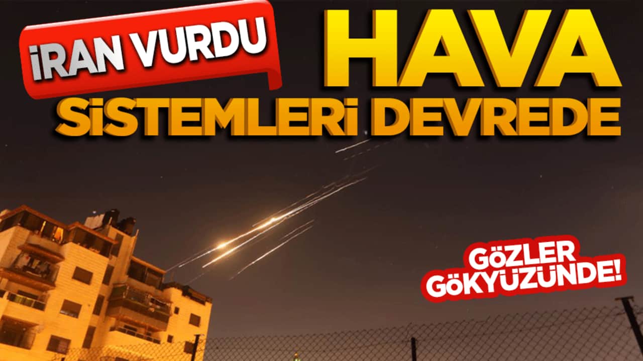 İran'dan İsrail'e füze saldırısı