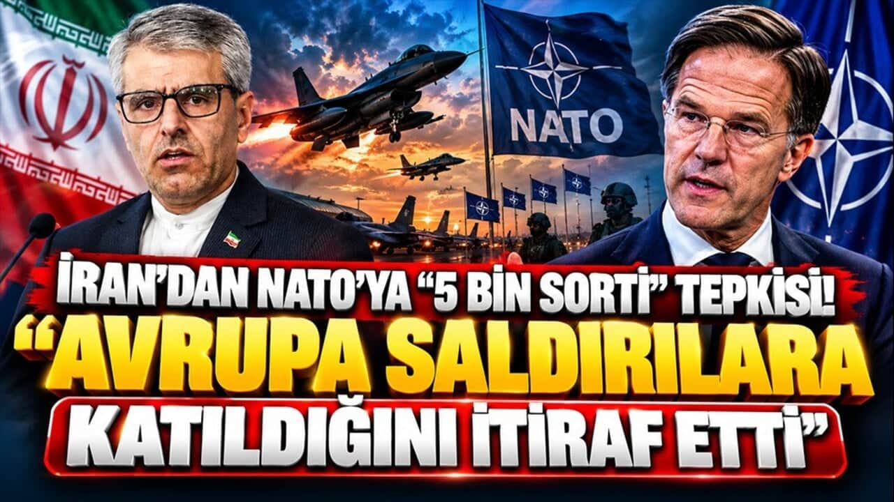 İran’dan NATO’ya "5 bin sorti" tepkisi! "Avrupa saldırılara katıldığını itiraf etti"