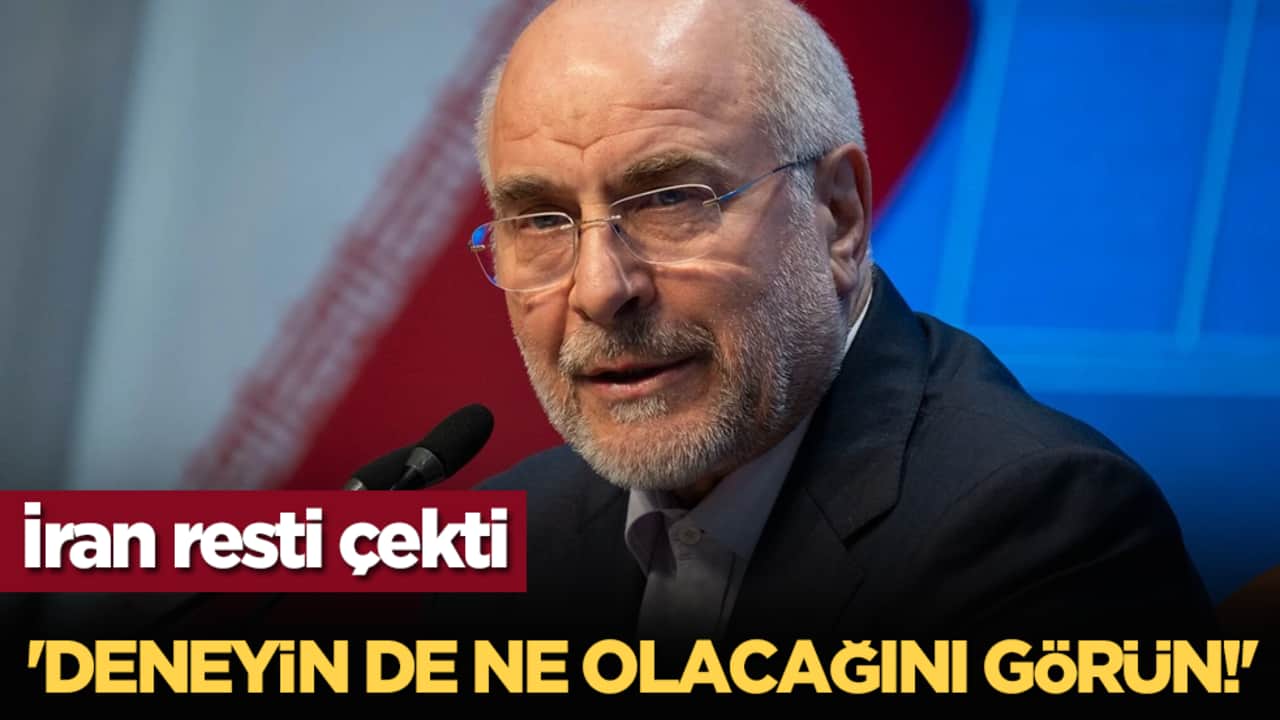 İran'dan resti çekti: 'Deneyin de ne olacağını görün!'