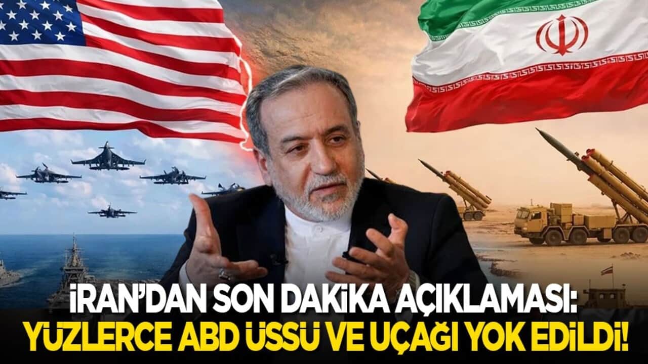 İran’dan son dakika açıklaması: Yüzlerce ABD üssü, onlarca ABD uçağı yok edildi!