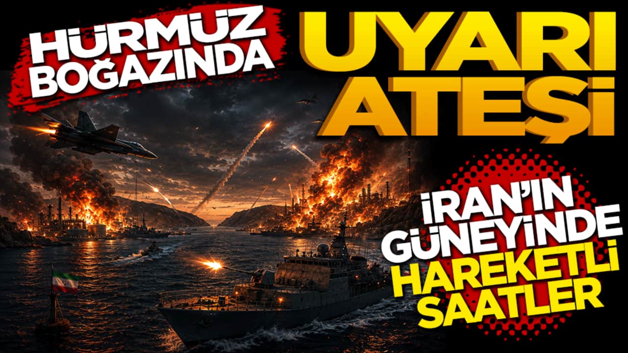 İran'ın güneyinde hareketli saatler: Hürmüz Boğazı'nda uyarı ateşi