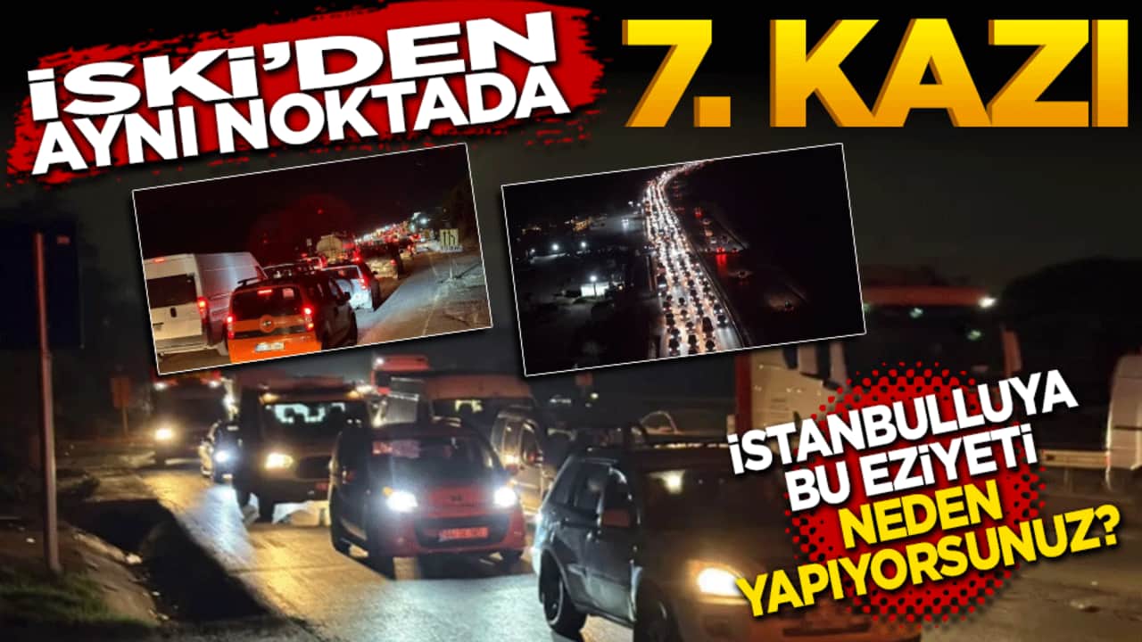 İski’den aynı noktada 7. Kazı! İstanbulluya bu eziyeti neden yapıyorsunuz?