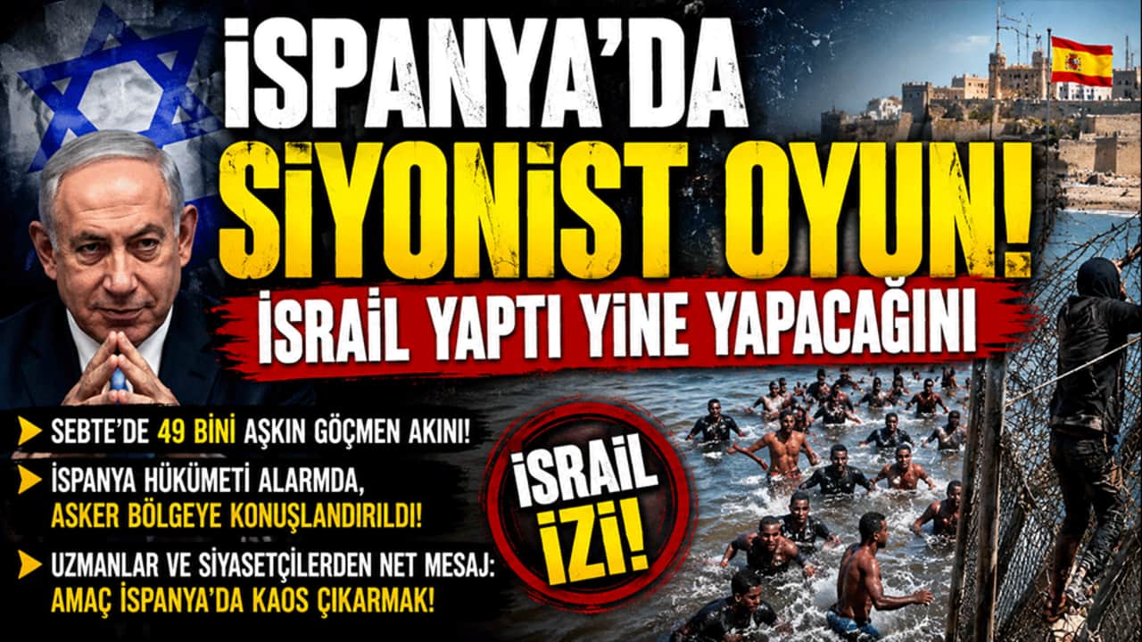 İspanya'da Siyonist oyun! İsrail yaptı yine yapacağını