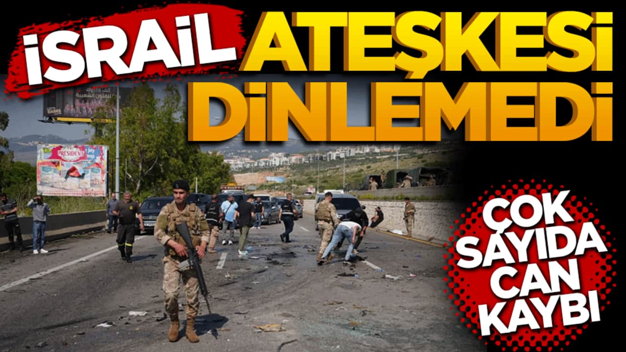 İsrail ateşkes dinlemedi: Lübnan’da sivil savunma merkezine kanlı saldırı