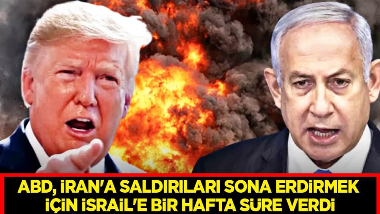 İsrail basını: ABD, İran'a saldırıları sona erdirmek için İsrail'e bir hafta süre verdi iddiası
