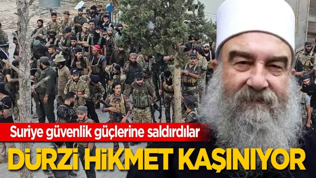 İsrail destekli Dürziler Suriye güvenlik güçlerine saldırdı: Dürzi Hikmet’i kaşıntı tuttu