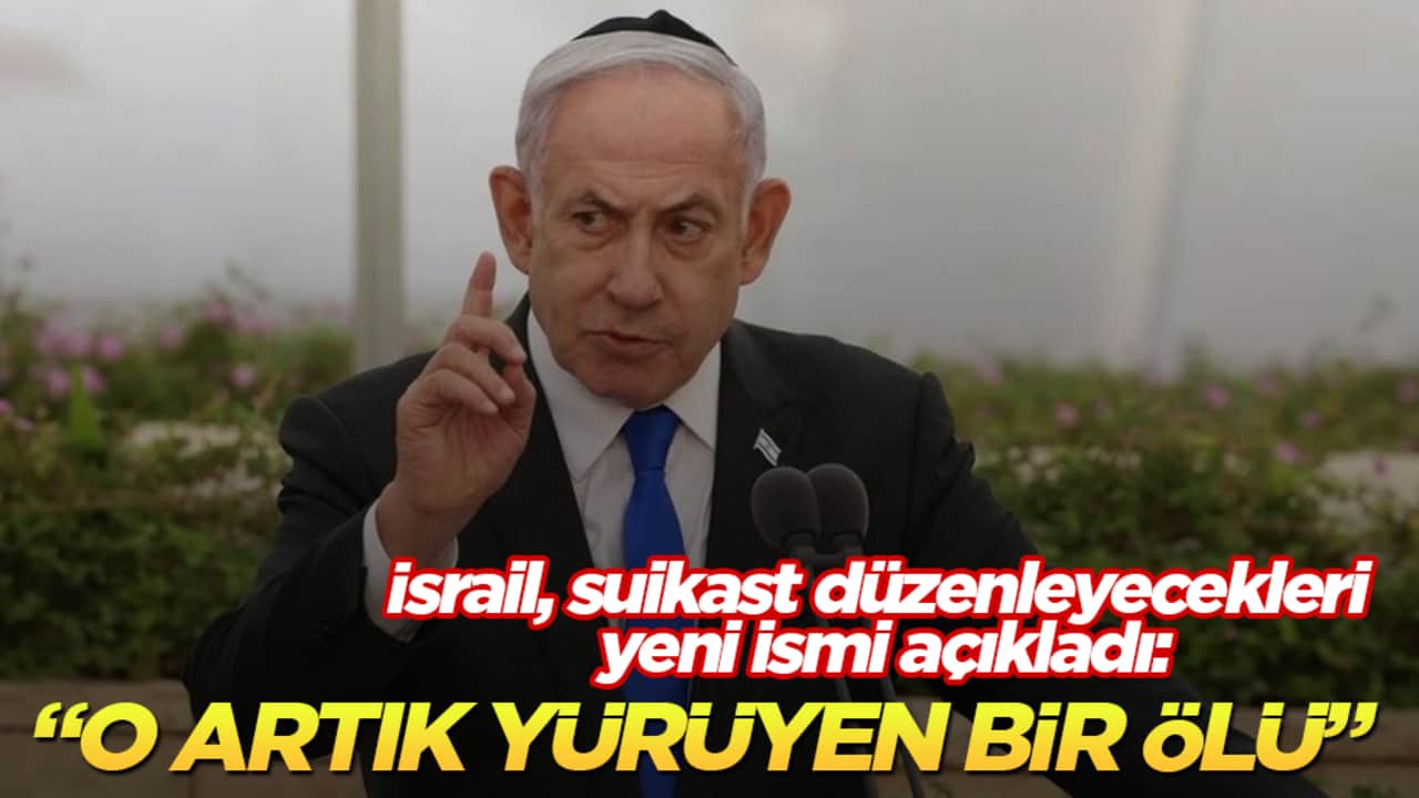 İsrail, suikast düzenleyecekleri yeni ismi açıkladı: O artık yürüyen bir ölü