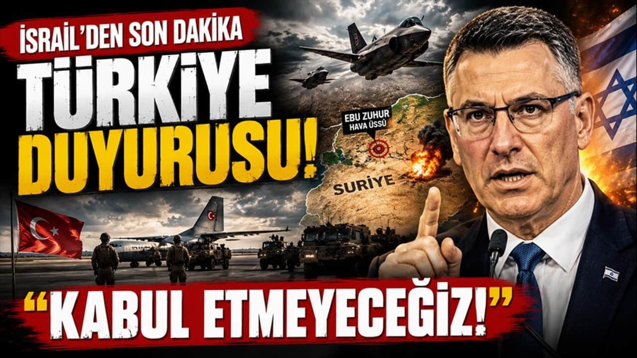 İsrail'den son dakika Türkiye açıklaması: Kabul etmeyeceğiz!