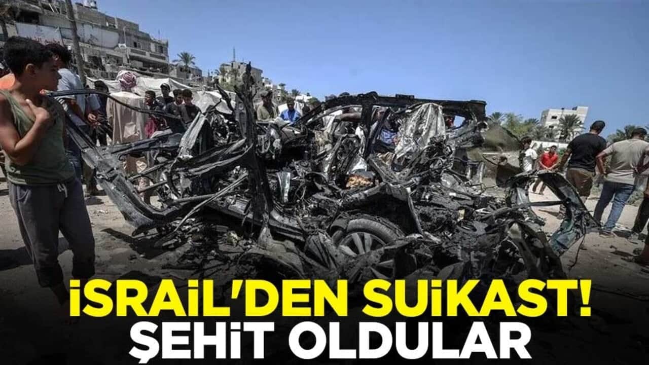 İsrail'den suikast! Şehit oldular
