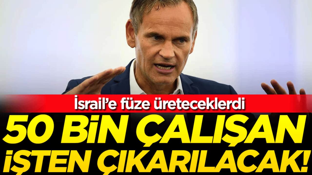 İsrail'e füze üreteceklerini açıklamışlardı! 50 bin çalışan işten çıkarılacak, fabrikalar kapanacak
