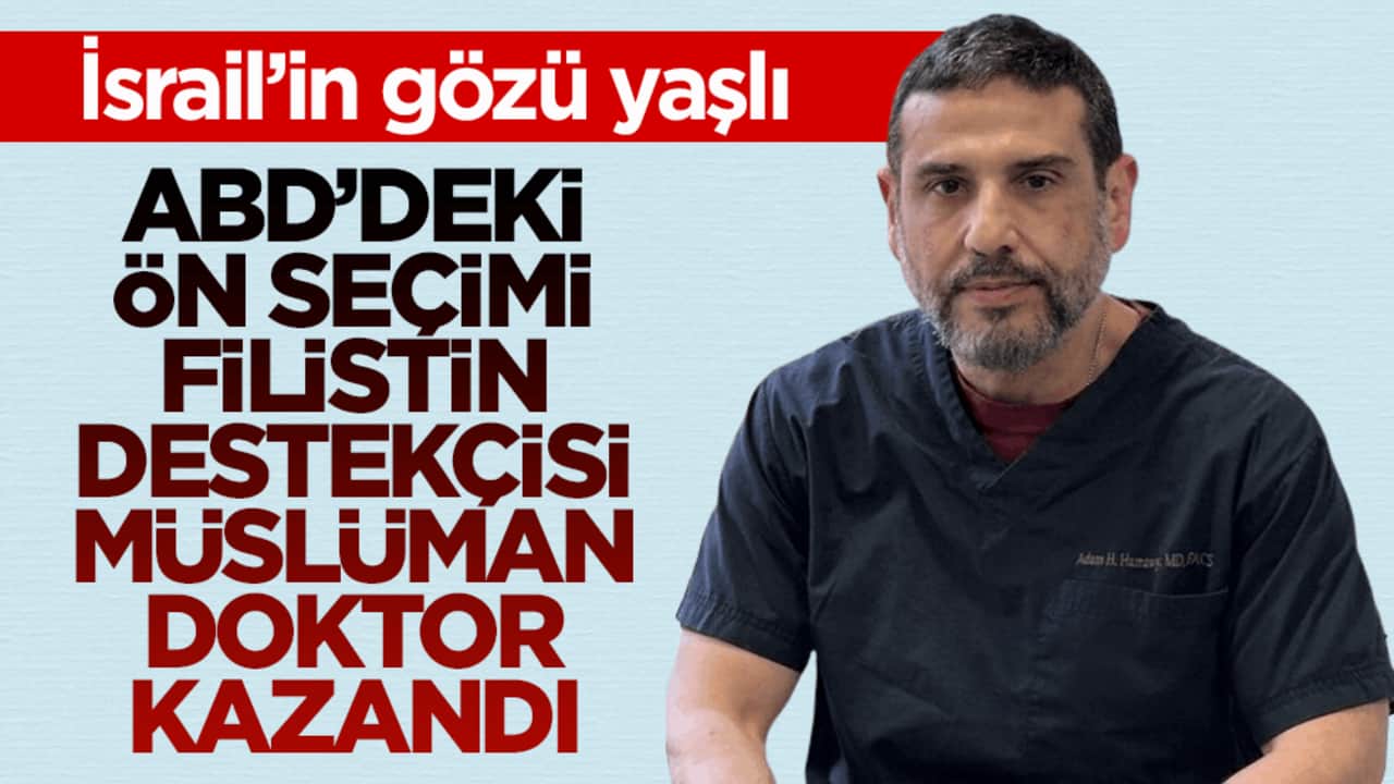 İsrail’in gözü yaşlı! ABD’deki ön seçimi Filistin destekçisi Müslüman doktor kazandı