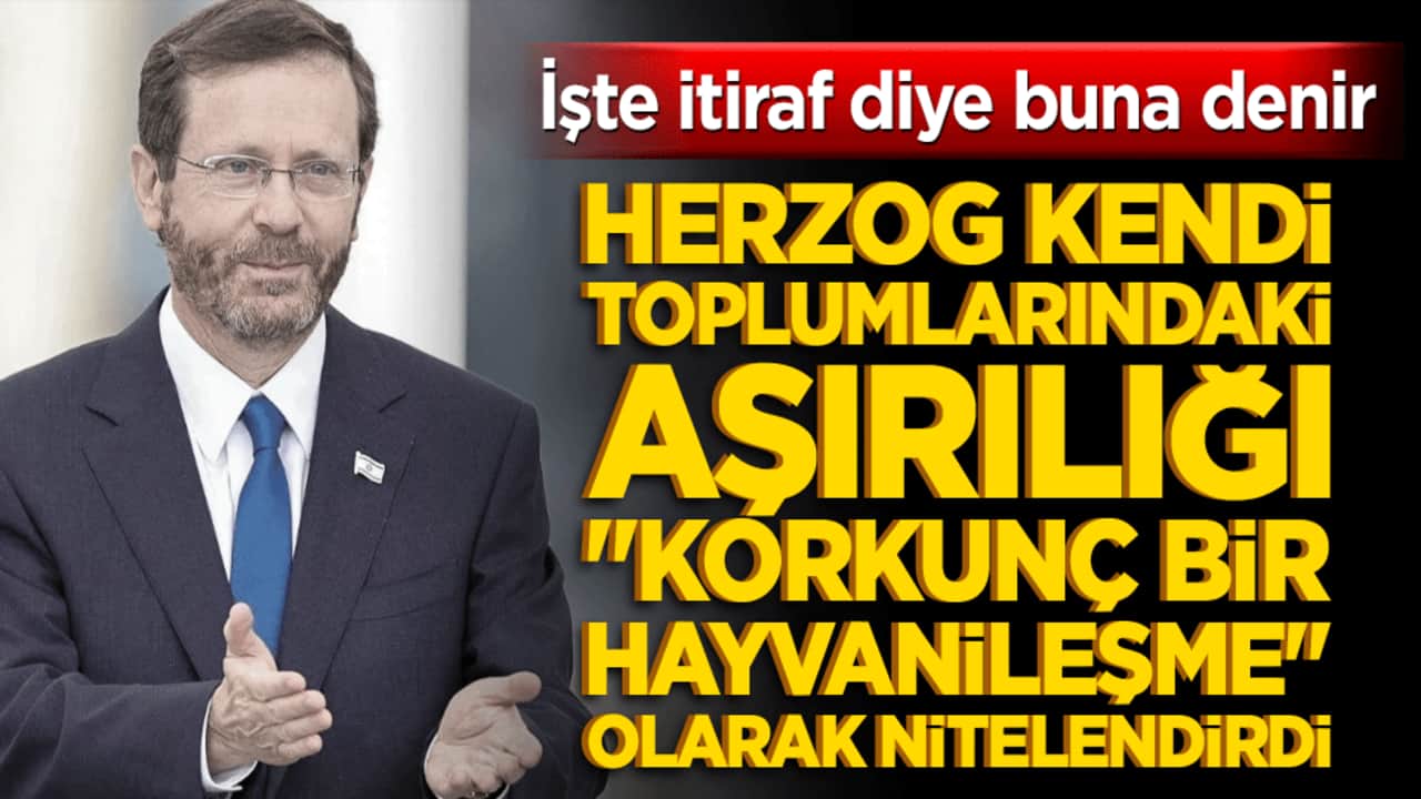 İşte itiraf diye buna denir! Herzog kendi toplumlarındaki vahşeti "korkunç bir hayvanileşme süresi" olarak nitelendirdi!