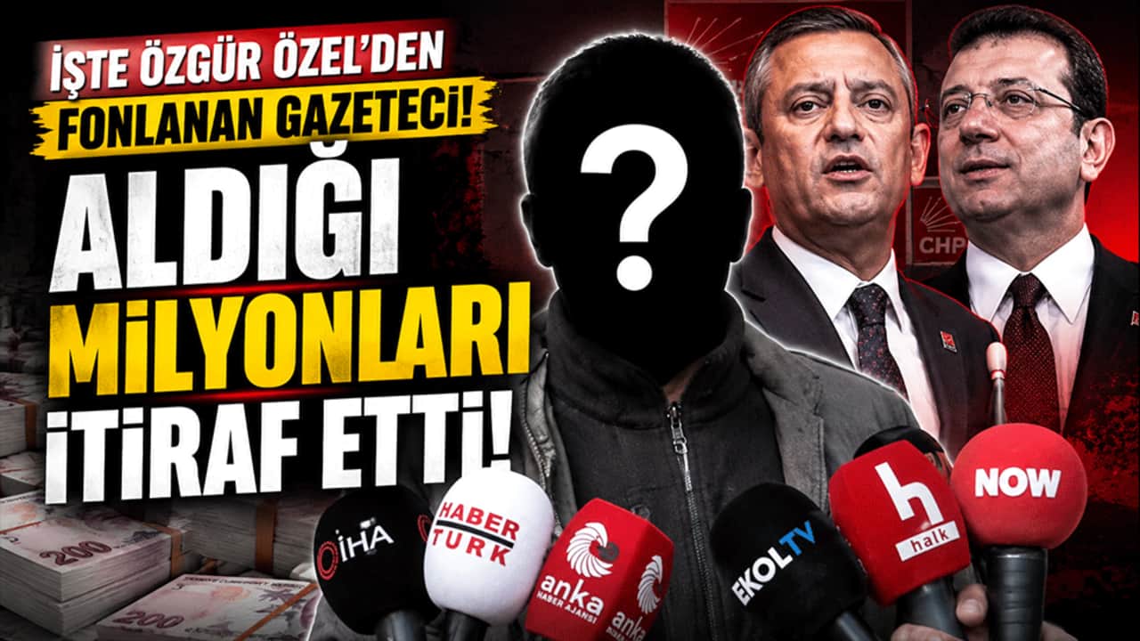 İşte Özgür Özel’den fonlanan ünlü gazeteci! Her şeyi itiraf etti