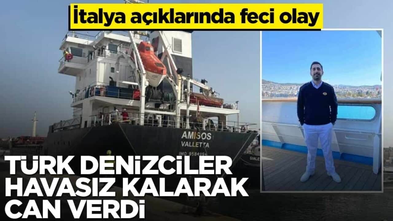 İtalya açıklarında feci olay: Türk denizciler havasız kalarak can verdi
