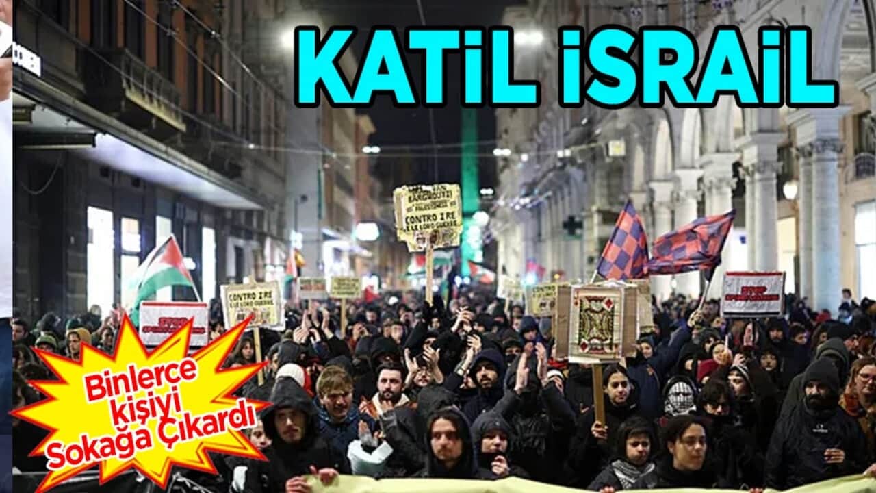 İtalya'da adeta kaos çıktı! Sokaklar katil İsrail yüzünden karıştı! Zorlu sınav: Gerilim artıyor, olay paniğe neden oldu