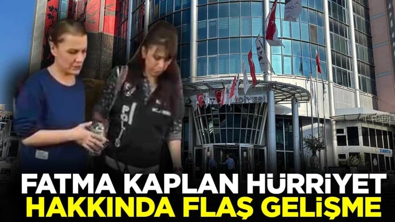 İzmit Belediye Başkanı Fatma Kaplan Hürriyet hakkında flaş gelişme