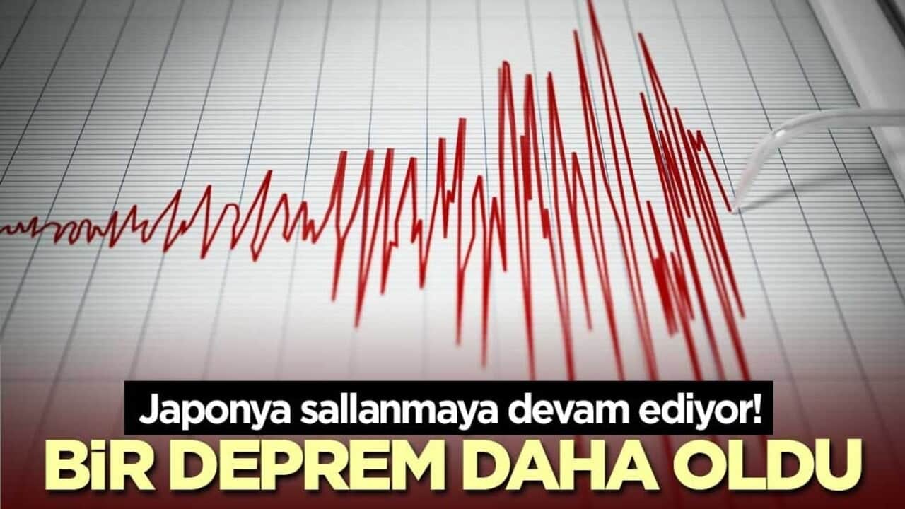 Japonya sallanmaya devam ediyor! Bir deprem daha oldu