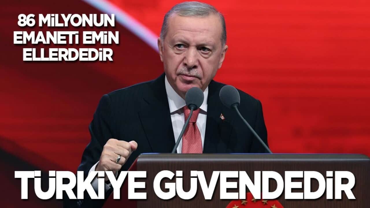 Kabine toplantısı sona erdi! Cumhurbaşkanı Erdoğan: 86 milyonun emaneti emin ellerde, Türkiye güvendedir!