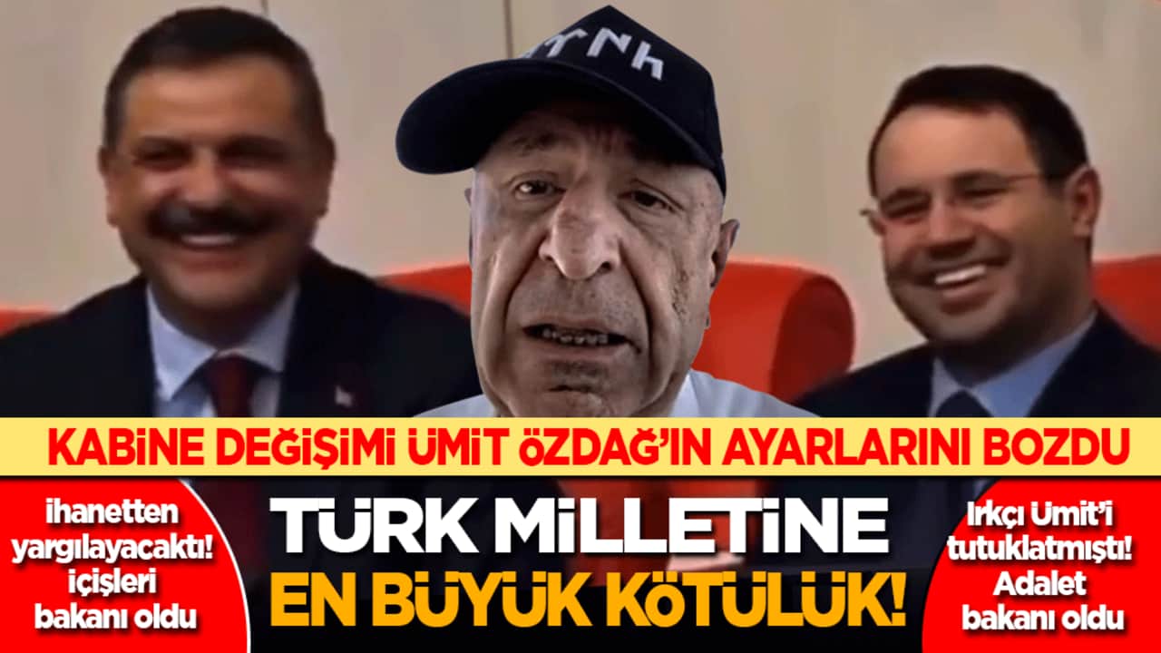 Kabinedeki değişim Ümit Özdağ’ın ayarlarını bozdu: Türk milletine en büyük kötülük!
