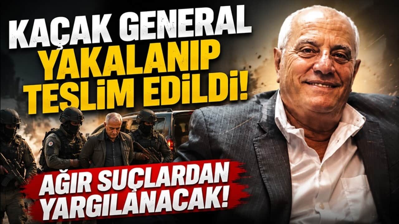Kaçak general yakalanıp teslim edildi! Ağır suçlardan yargılanacak