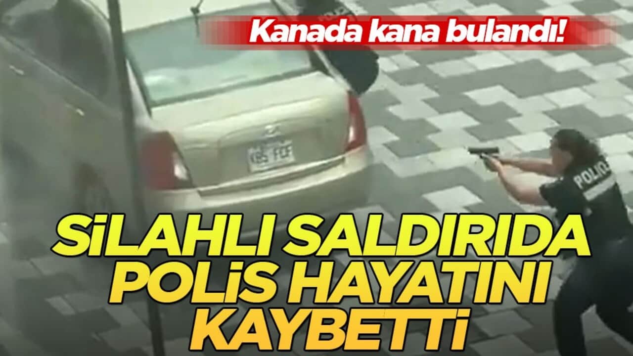 Kanada kana bulandı! Silahlı saldırıda polis hayatını kaybetti