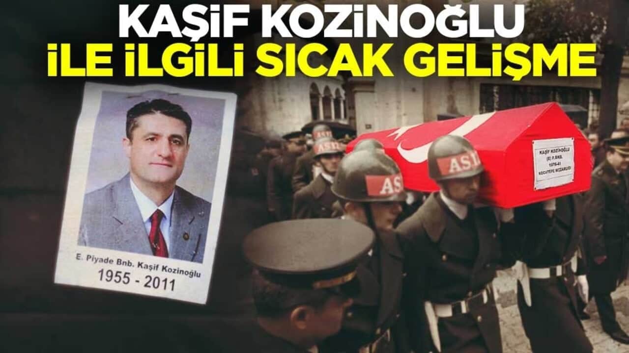 Kaşif Kozinoğlu ile ilgili sıcak gelişme