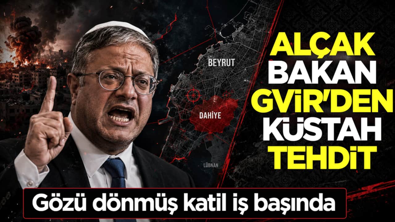 Katil Ben-Gvir'den küstah tehdit: Her İHA için Dahiye sallanmalı