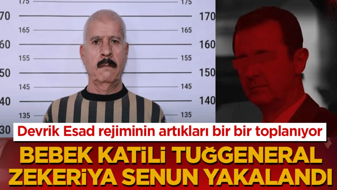 Katil Esad rejiminin eli kanlı artıkları bir bir toplanıyor: Bebek katili tuğgeneral Zekeriya Senun yakalandı