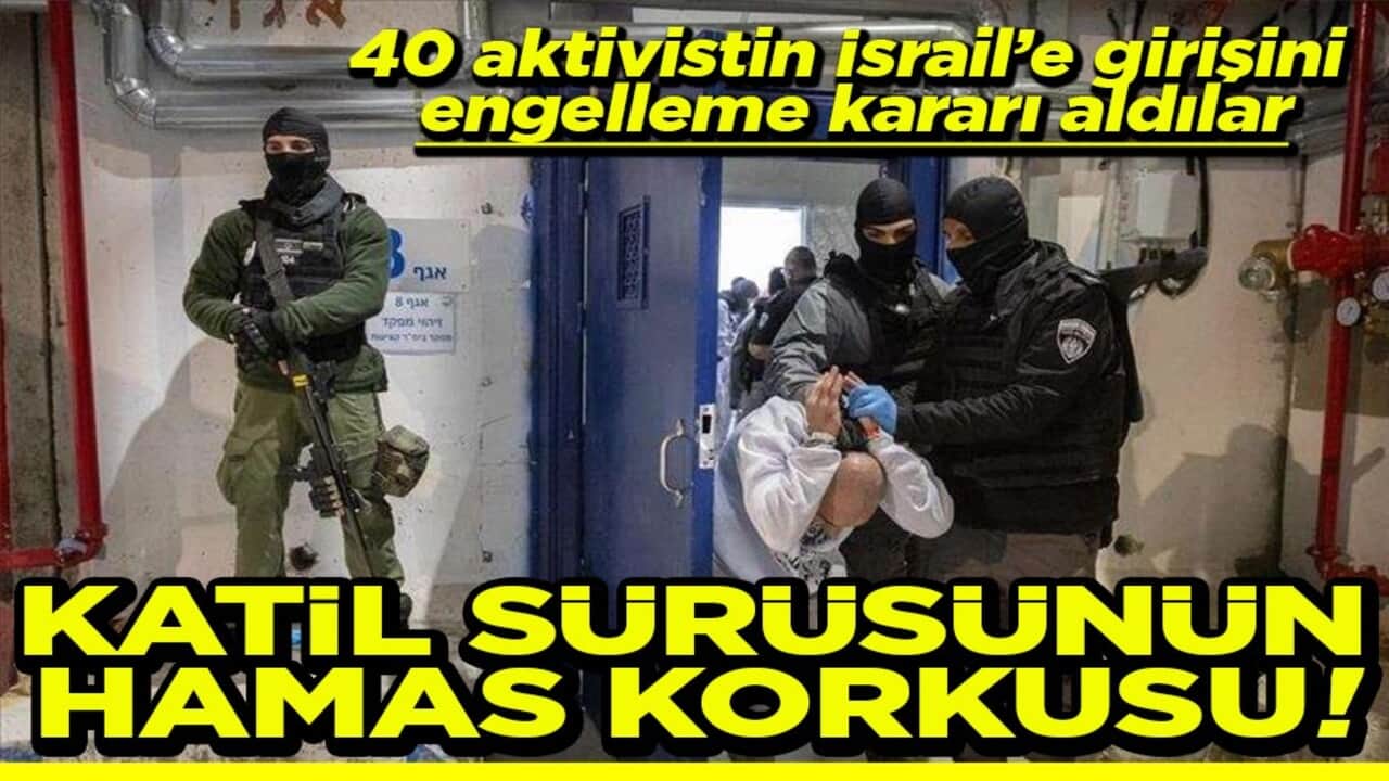 Katil sürüsünün Hamas korkusu!